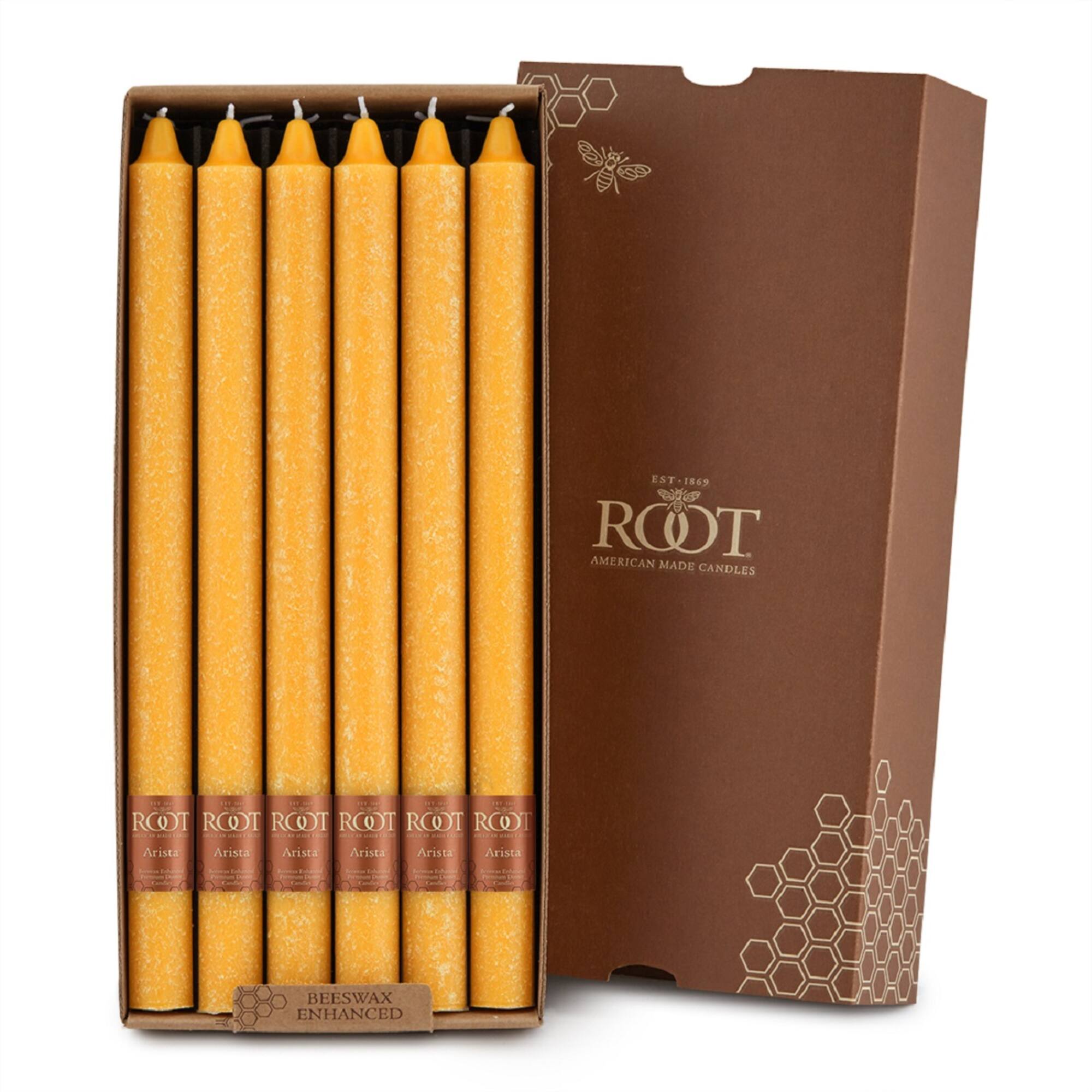 Root Candles 12" Unscented Timberline™ Arista™ Taper Candles